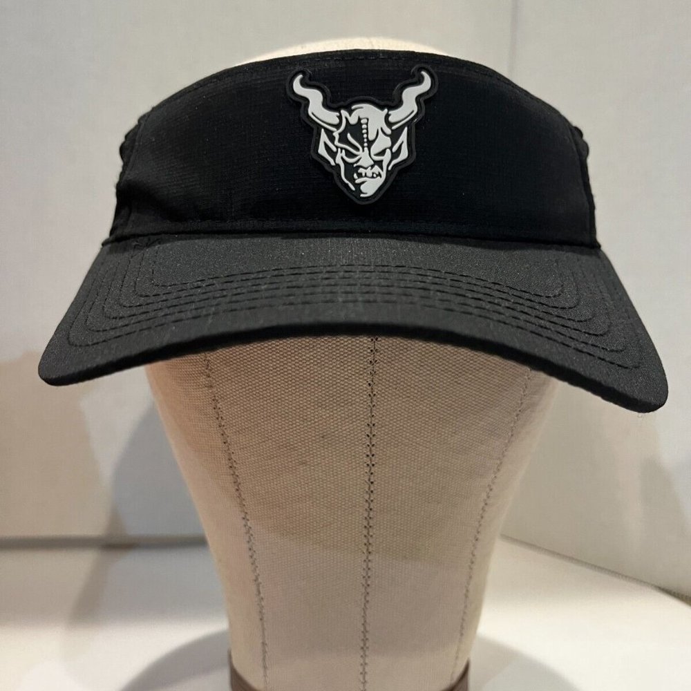 Stone Brewing Icon Logo Black Visor Hat Adjustable Adult Unisex NEW